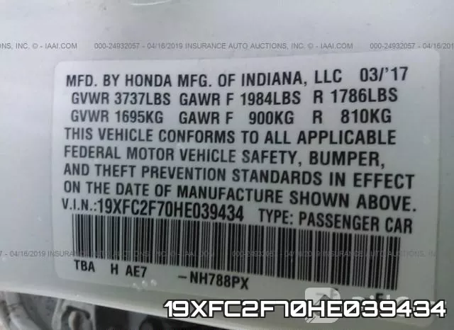 19XFC2F70HE039434