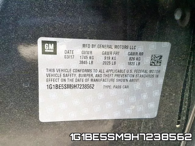 1G1BE5SM9H7238562