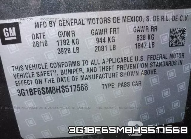 3G1BF6SM8HS517568