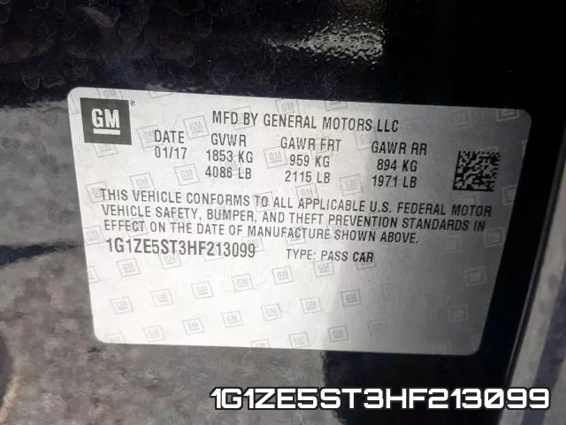 1G1ZE5ST3HF213099