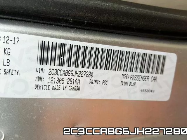 2C3CCABG6JH227280
