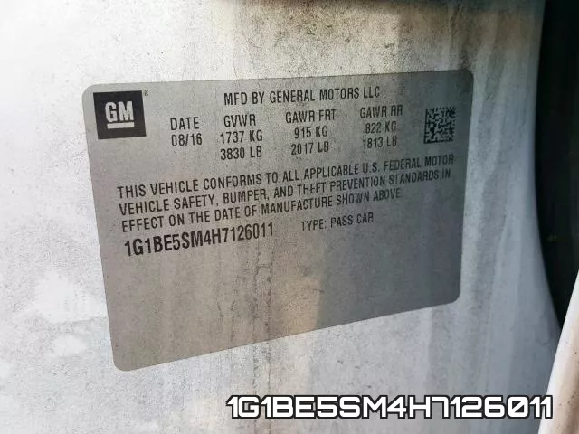 1G1BE5SM4H7126011