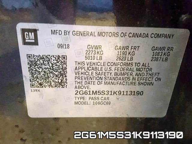 2G61M5S31K9113190