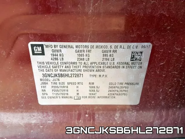 3GNCJKSB6HL272871