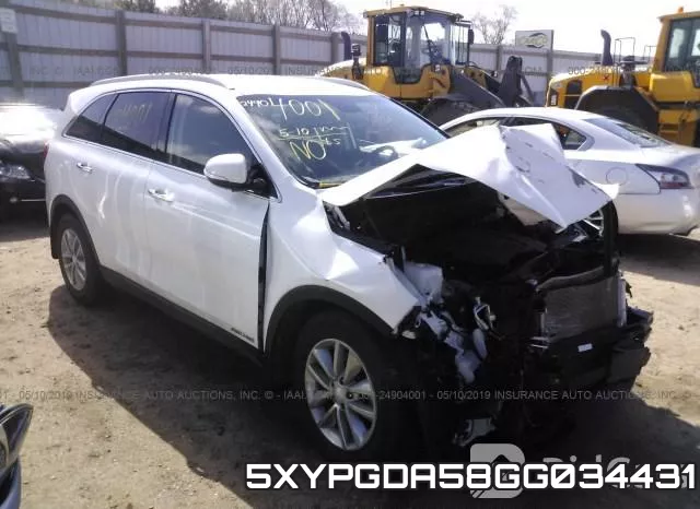 5XYPGDA58GG034431