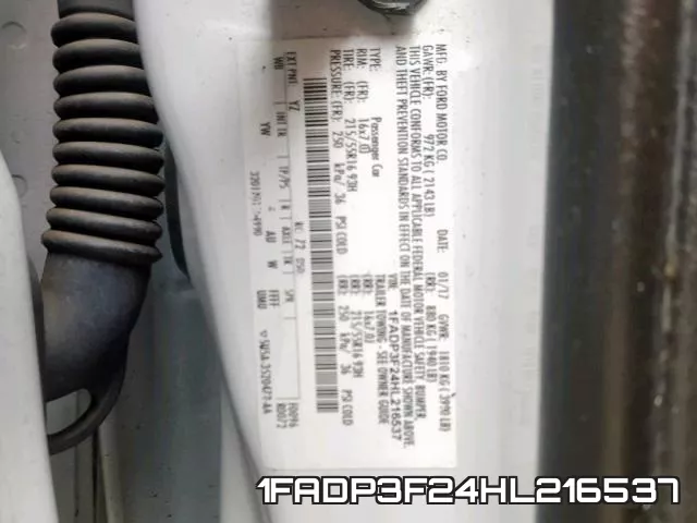 1FADP3F24HL216537