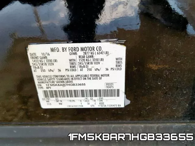 1FM5K8AR7HGB33655