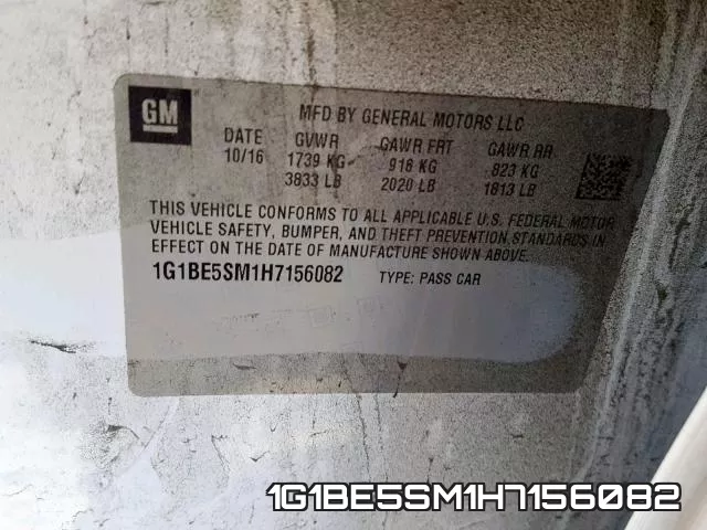 1G1BE5SM1H7156082