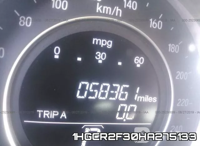 1HGCR2F30HA275133