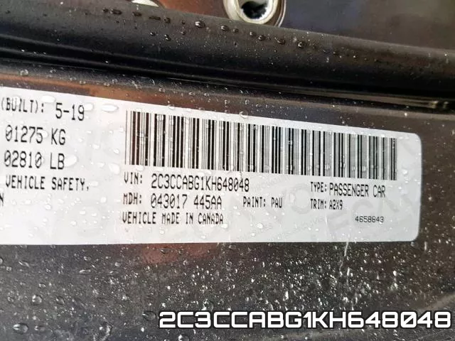 2C3CCABG1KH648048