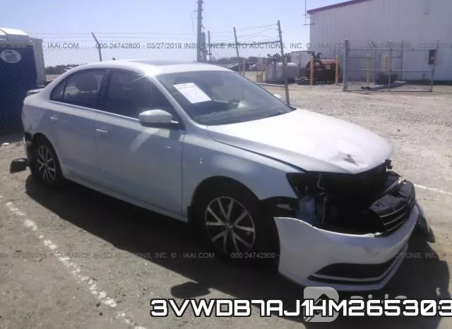 3VWDB7AJ1HM265303