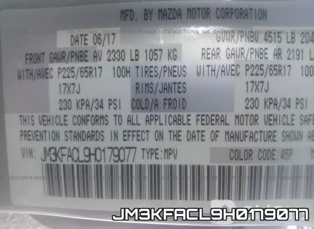 JM3KFACL9H0179077