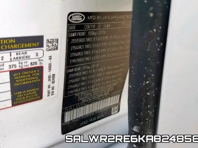 SALWR2RE6KA824858