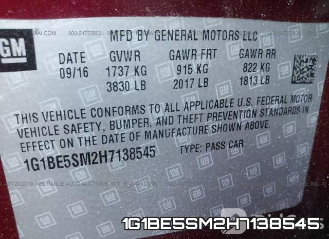 1G1BE5SM2H7138545