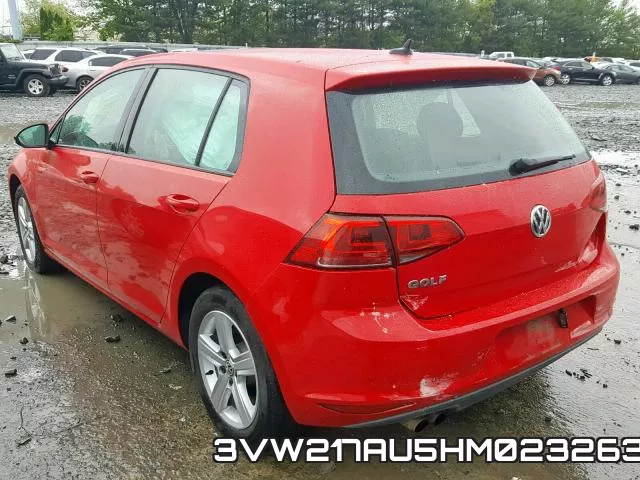 3VW217AU5HM023263