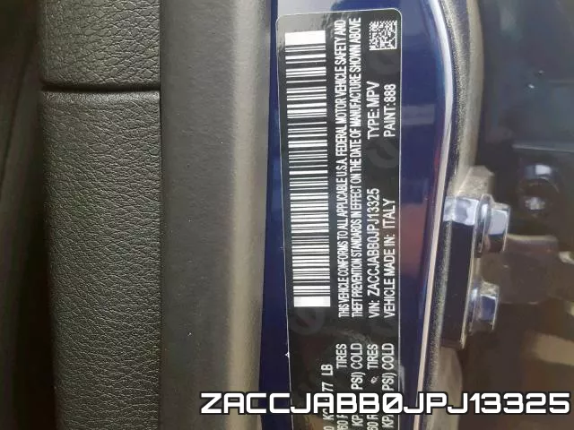 ZACCJABB0JPJ13325