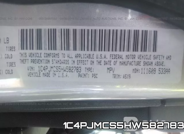 1C4PJMCS5HW582783