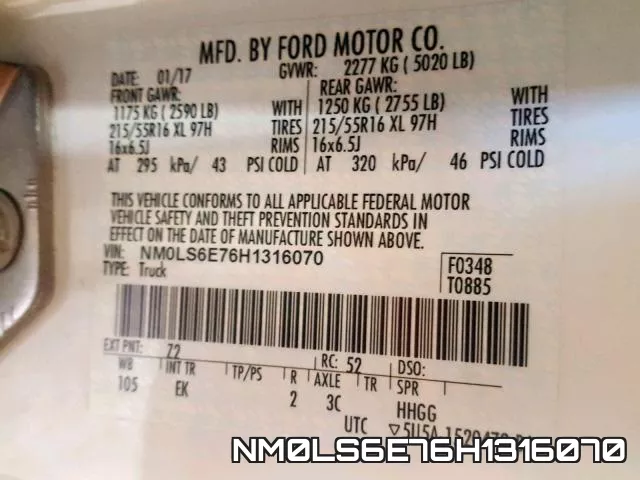 NM0LS6E76H1316070