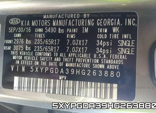 5XYPGDA39HG263880