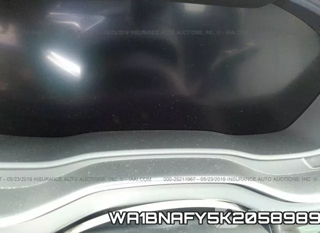 WA1BNAFY5K2058989