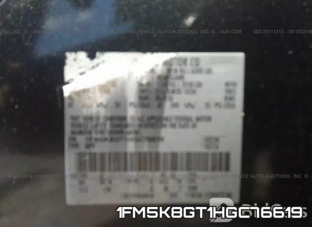 1FM5K8GT1HGC76619