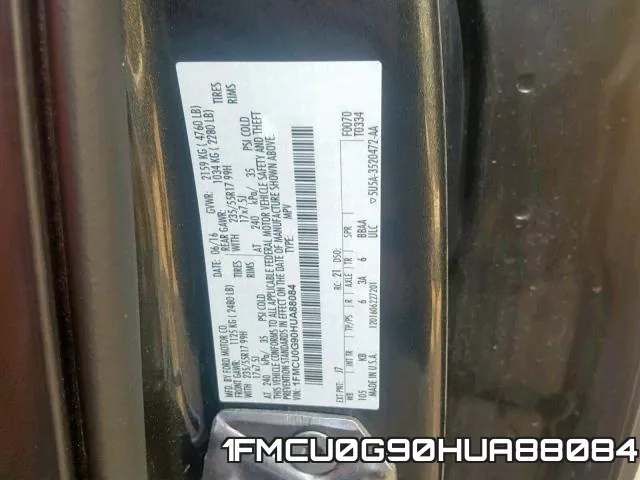 1FMCU0G90HUA88084