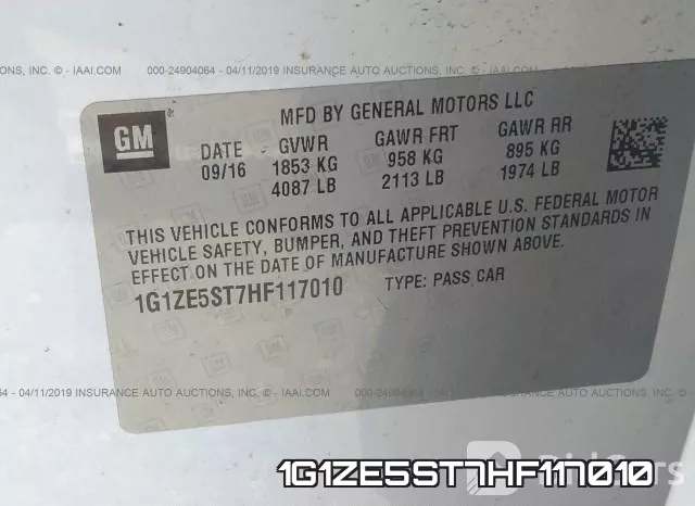 1G1ZE5ST7HF117010