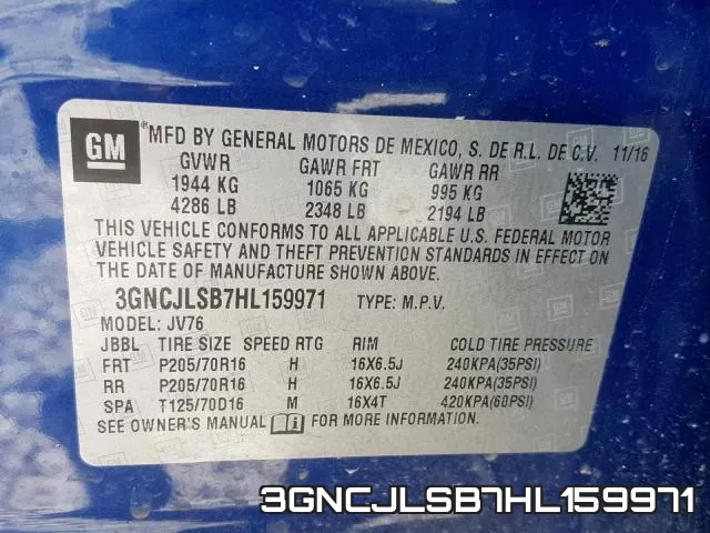 3GNCJLSB7HL159971