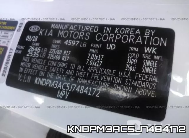KNDPM3AC5J7484172