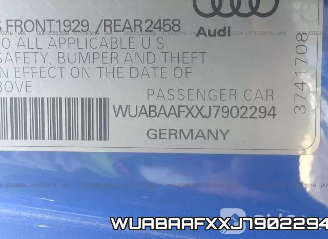 WUABAAFXXJ7902294