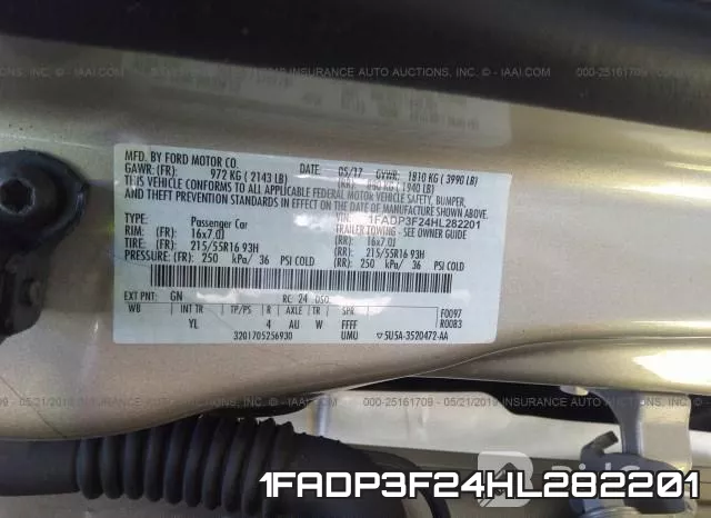 1FADP3F24HL282201