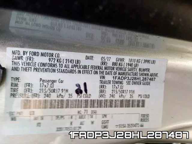 1FADP3J28HL287487