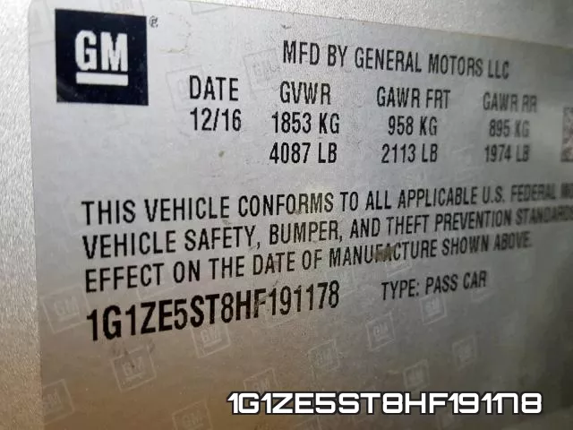 1G1ZE5ST8HF191178