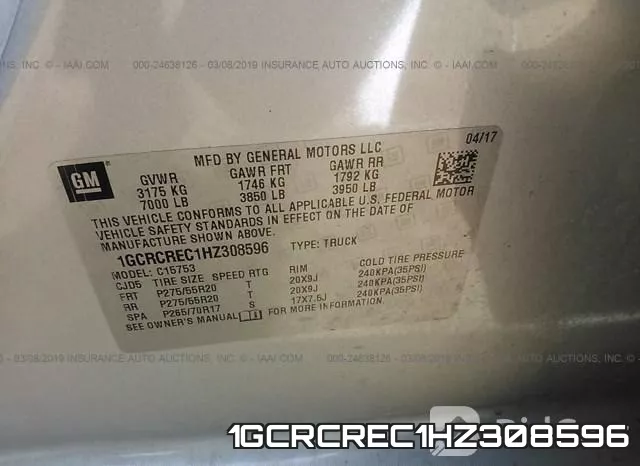 1GCRCREC1HZ308596
