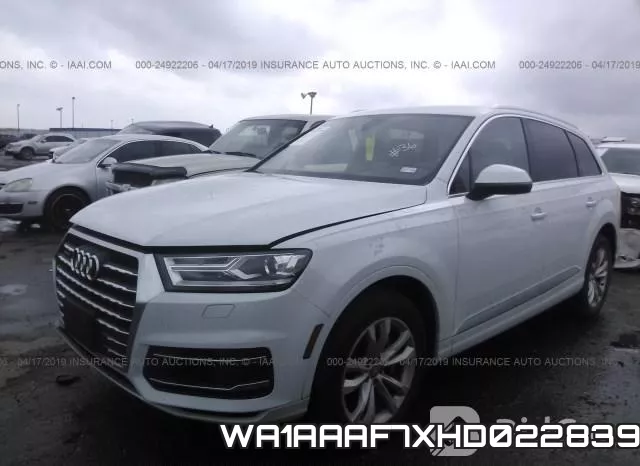 WA1AAAF7XHD022839