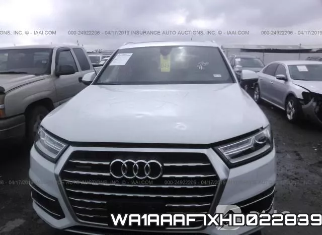WA1AAAF7XHD022839