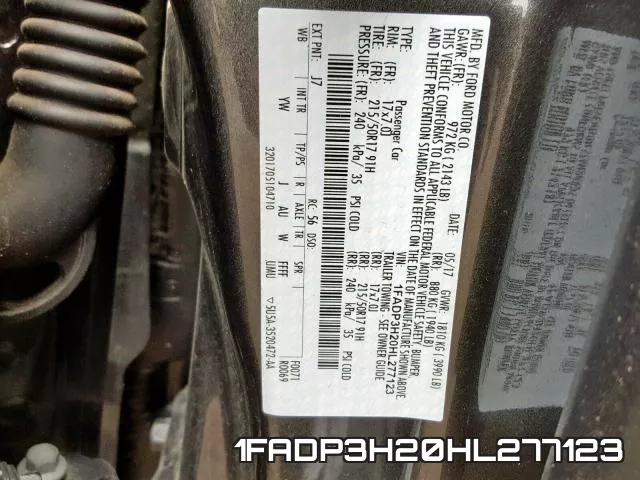 1FADP3H20HL277123