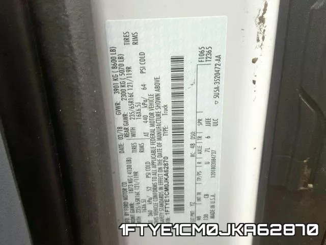 1FTYE1CM0JKA62870