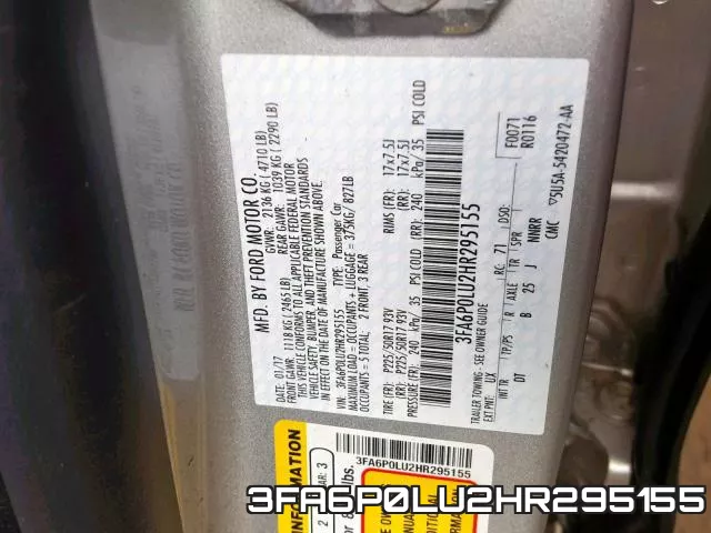 3FA6P0LU2HR295155