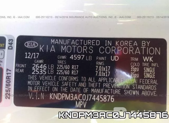 KNDPM3AC0J7445876