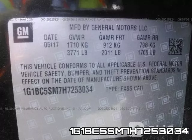 1G1BC5SM7H7253034