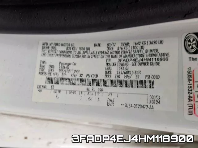 3FADP4EJ4HM118900