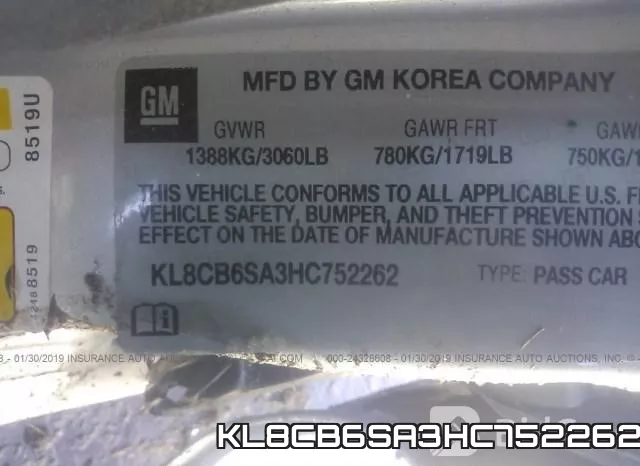 KL8CB6SA3HC752262