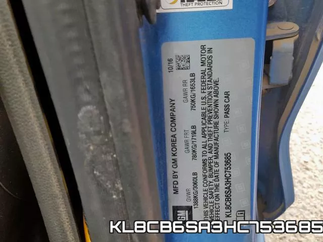 KL8CB6SA3HC753685