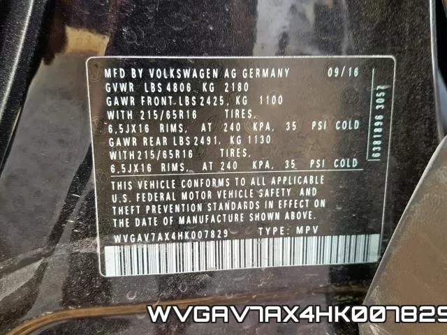 WVGAV7AX4HK007829