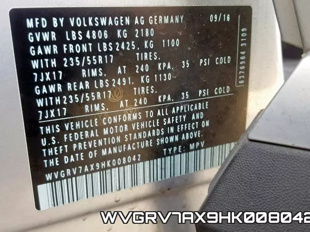WVGRV7AX9HK008042