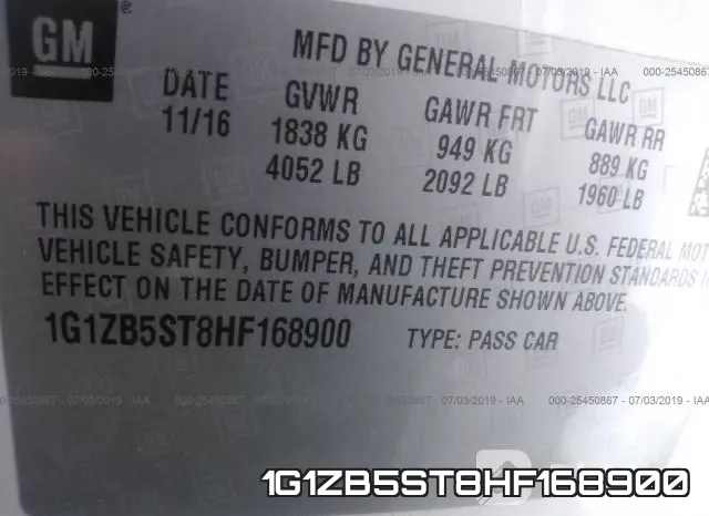 1G1ZB5ST8HF168900