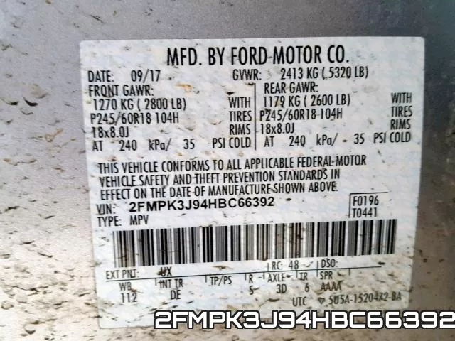 2FMPK3J94HBC66392