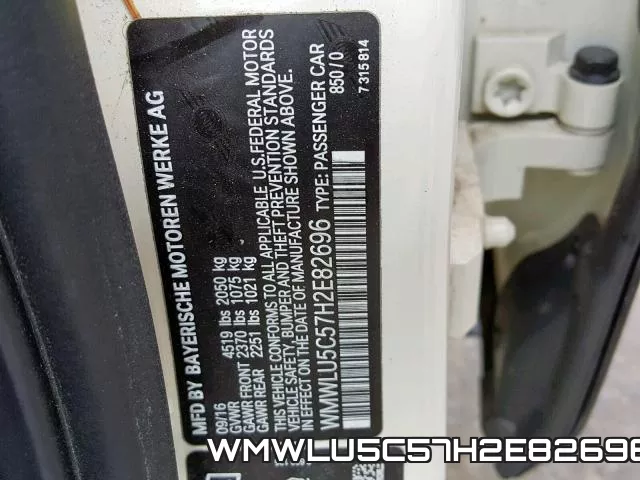 WMWLU5C57H2E82696