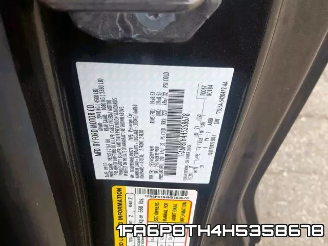 1FA6P8TH4H5358678
